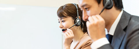 アライアンス企業さまからの受付窓口イメージ写真